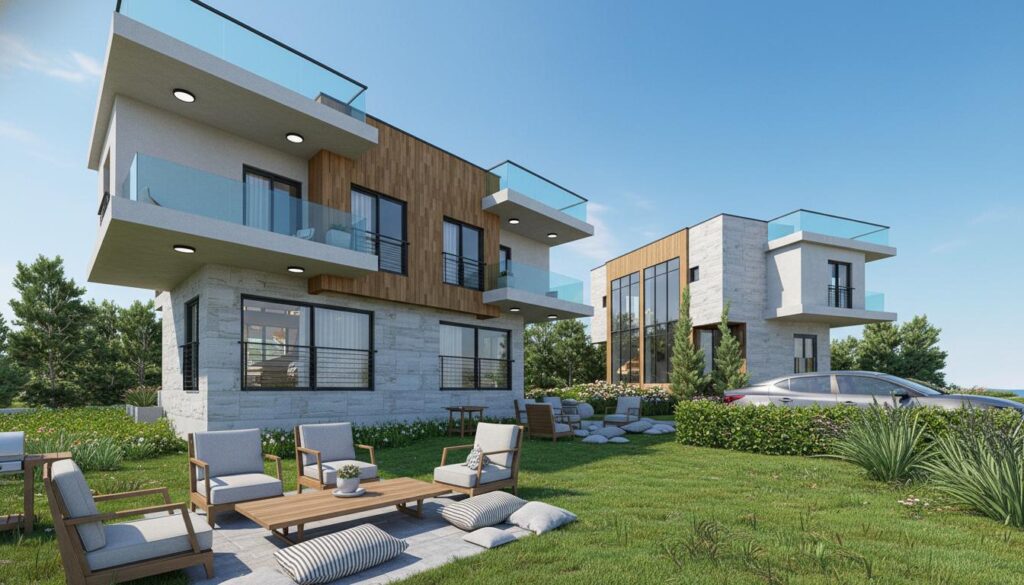 Dikili V01 İki katlı Villa Sitesi